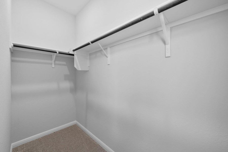 Walk-in closet in Primary Bedroom