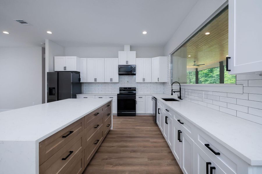 Furnished interior view inside a new home in , Trinity (Image 10).
