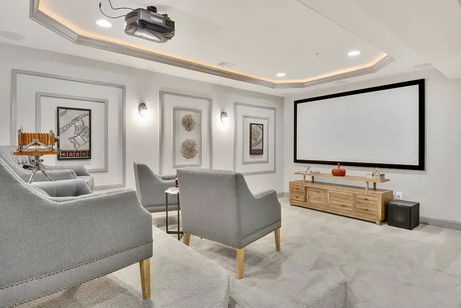 Representative furnished interior of a home built from the Jordan by Caruso Homes in Magnolia Acres, Fuquay Varina (Image 12).
