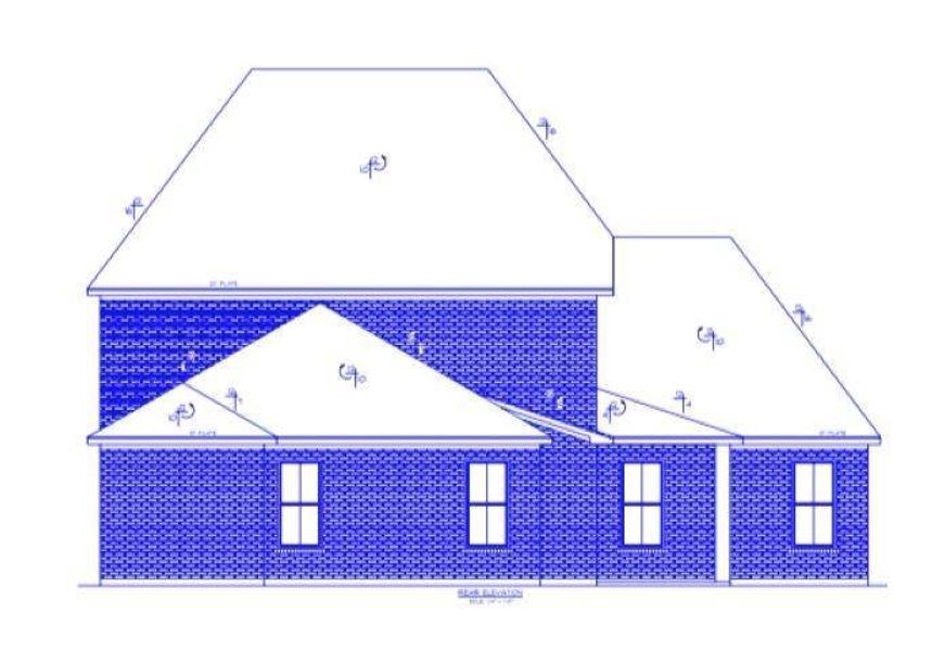 Exterior rendering of this home design in , Lumberton, TX (Image 4).