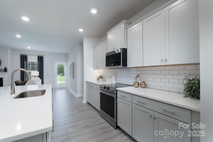 Furnished interior view inside a new home in Swann Hills, Statesville (Image 25).