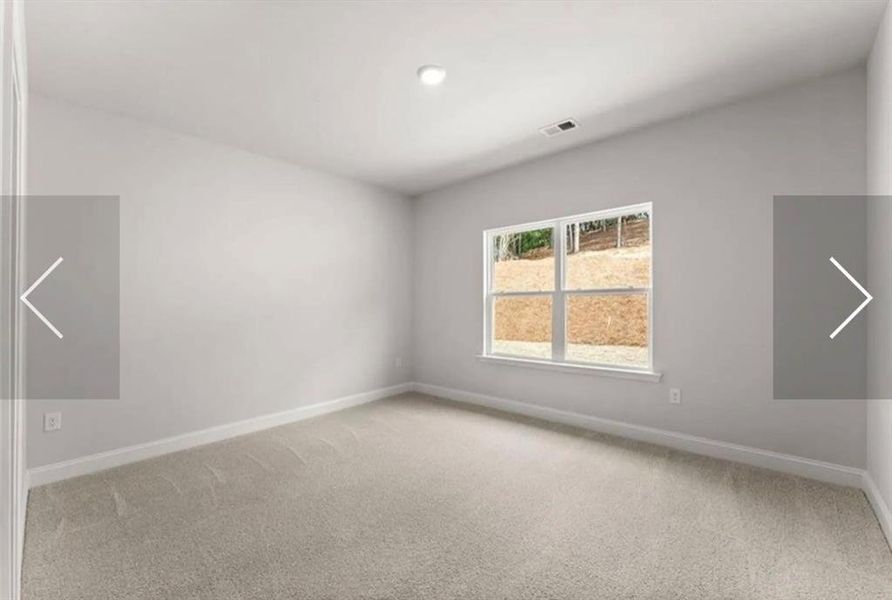 Spacious, unfurnished interior of a new home in The Fields of Walnut Creek, Pendergrass (Image 18).