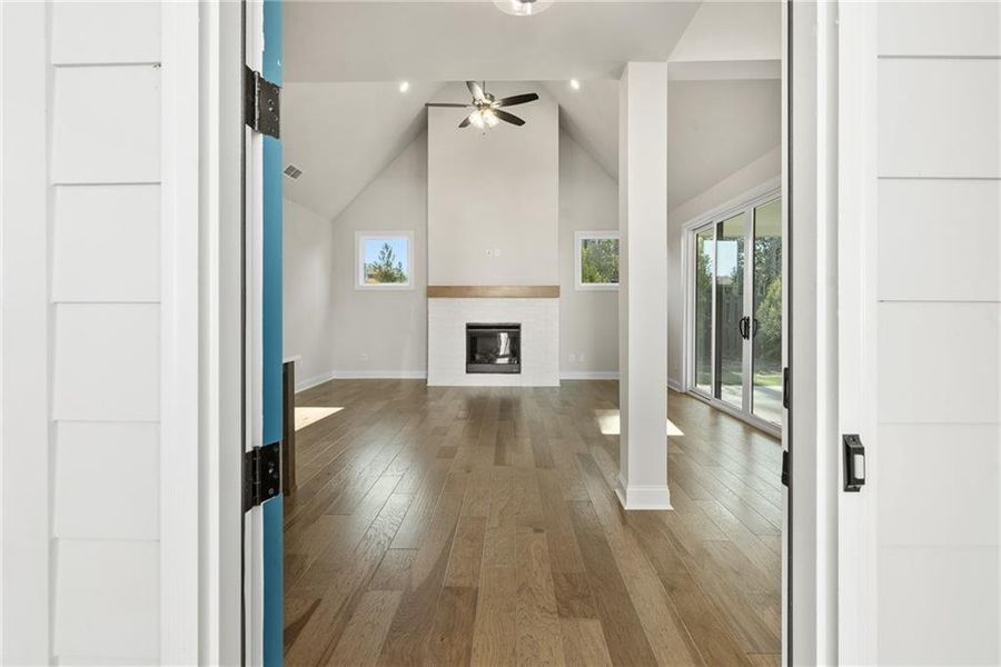 Spacious, unfurnished interior of a new home in Promenade at Sawnee Village, Cumming (Image 11). Spacious, unfurnished interior of a new home in Promenade at Sawnee Village, Cumming (Image 11).