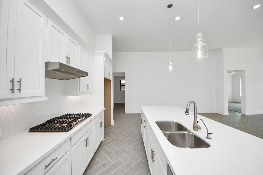 Furnished interior view inside a new home in Amira: Heritage Collection, Tomball (Image 9).