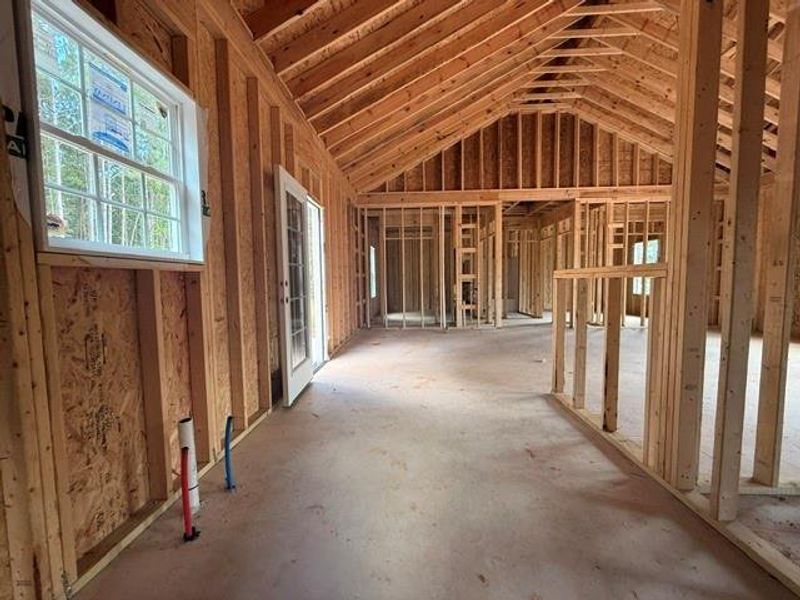 In-progress construction of a new home in , Temple, GA (Image 4).
