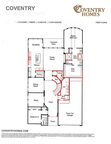 2D floor plan layout of this home in Candela, Richmond, TX (Image 1). 2D floor plan layout of this home in Candela, Richmond, TX (Image 1).