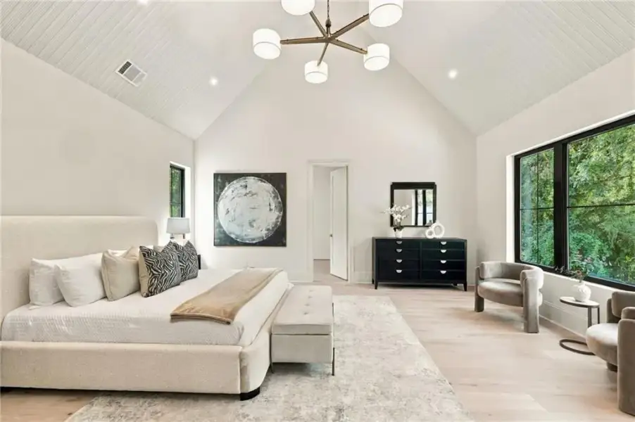 Furnished interior view inside a new home in , Sandy Springs (Image 43).
