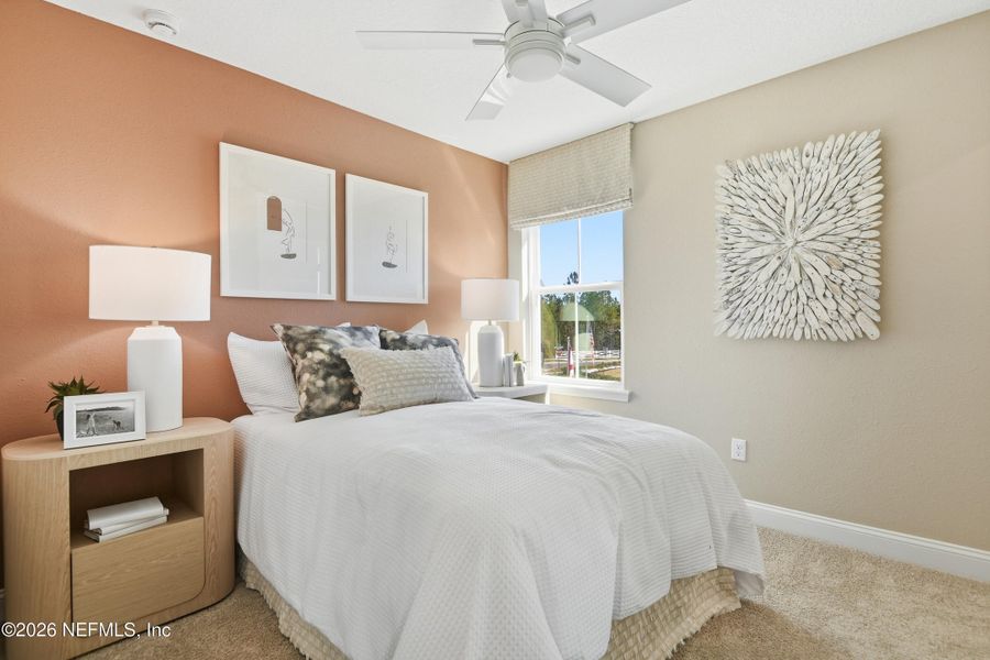 Furnished interior view inside a new home in TrailMark II, St. Augustine (Image 7).