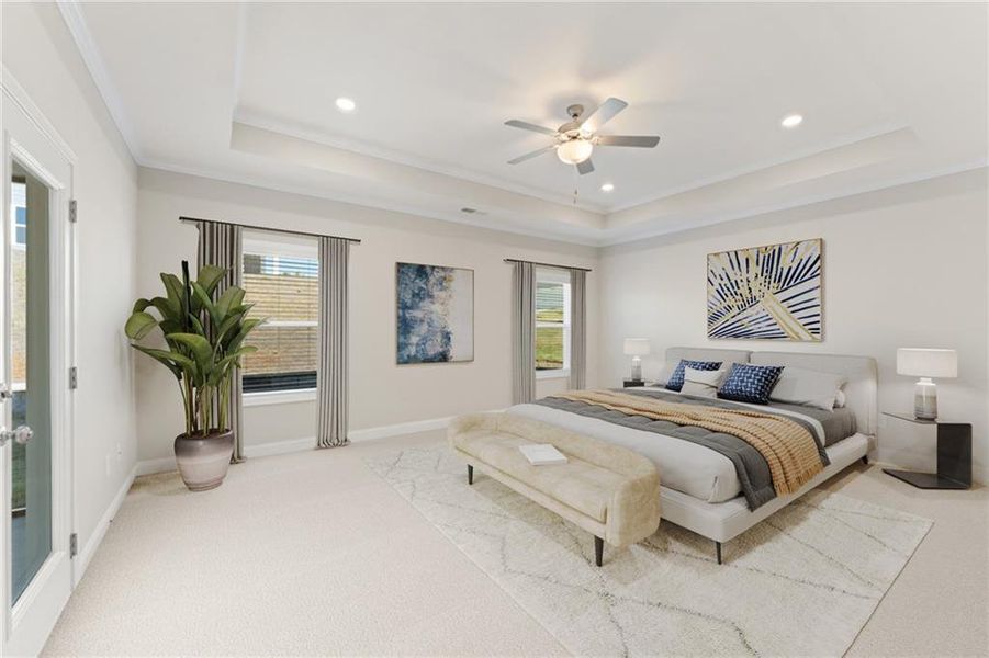 Furnished interior view inside a new home in , Villa Rica (Image 6).