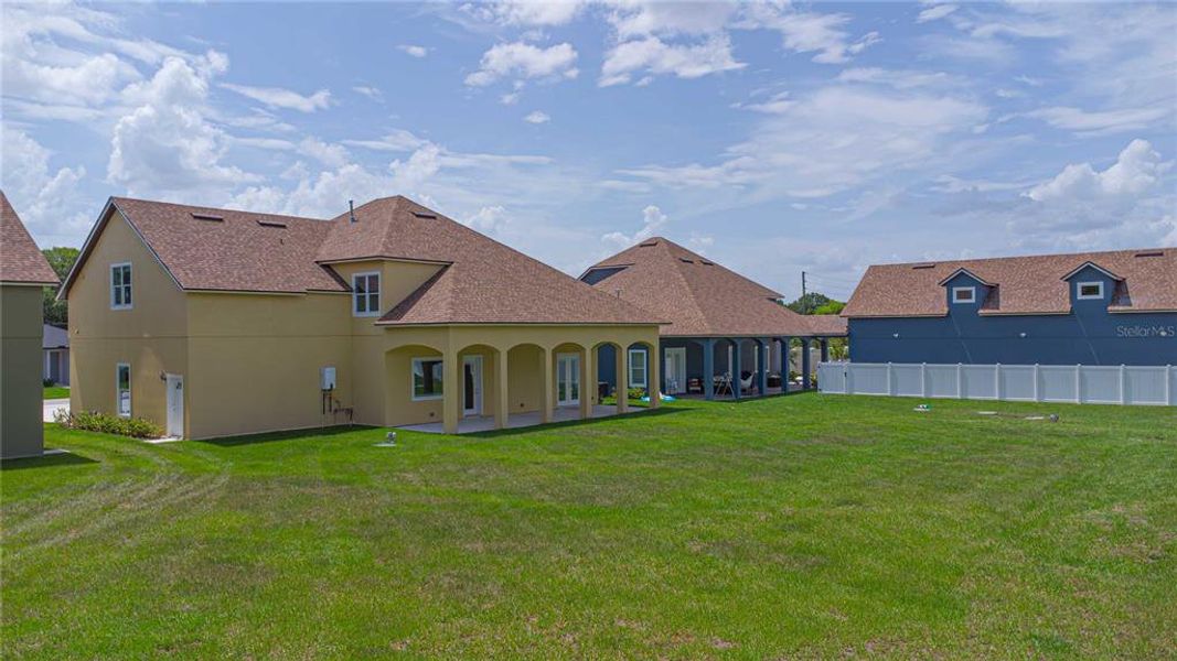 Exterior details and patio area of a home in , Sanford (Image 3).