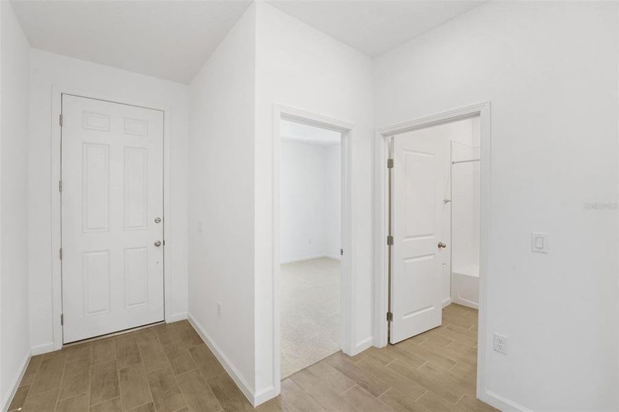 Spacious, unfurnished interior of a new home in Willowbrook North, Winter Haven (Image 24). Spacious, unfurnished interior of a new home in Willowbrook North, Winter Haven (Image 24).