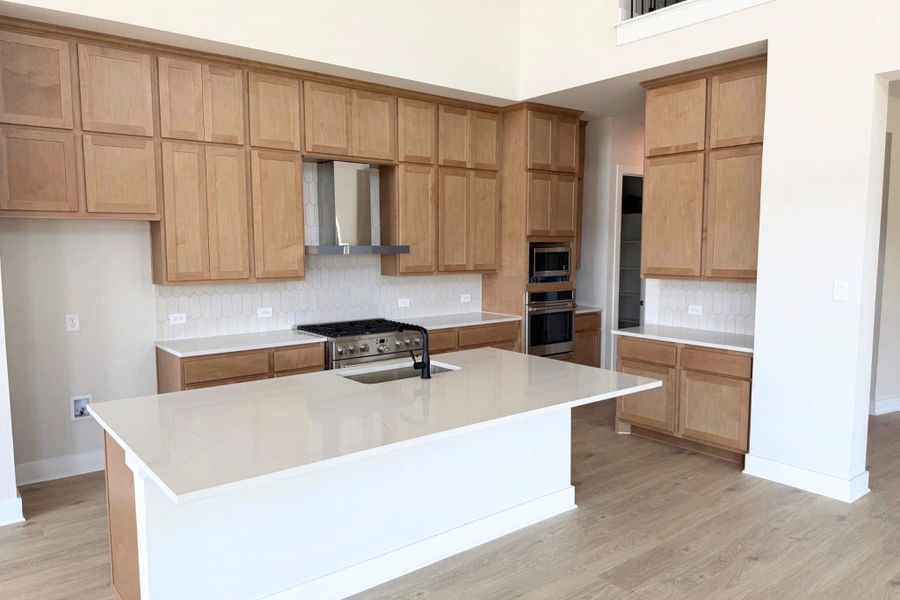 Furnished interior view inside a new home in Ridge Park Estates, Royse City (Image 5).