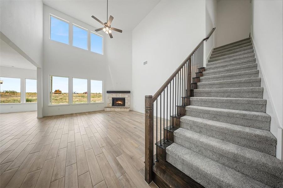 Spacious, unfurnished interior of a new home in Clear Sky Addition, Valley View (Image 21). Spacious, unfurnished interior of a new home in Clear Sky Addition, Valley View (Image 21).