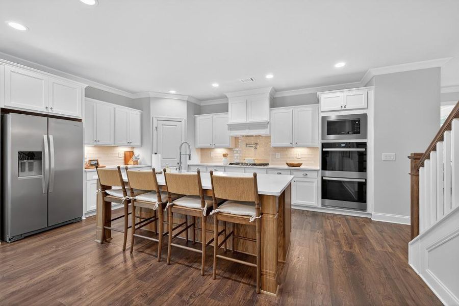 Furnished interior view inside a new home in Hemingway, Flowery Branch (Image 20).