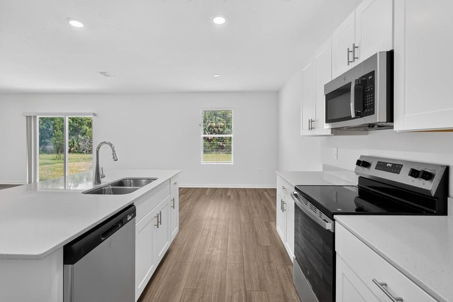 Representative furnished interior of a home built from the Kingfisher by Taylor Morrison in Waterstone, Groveland (Image 8).