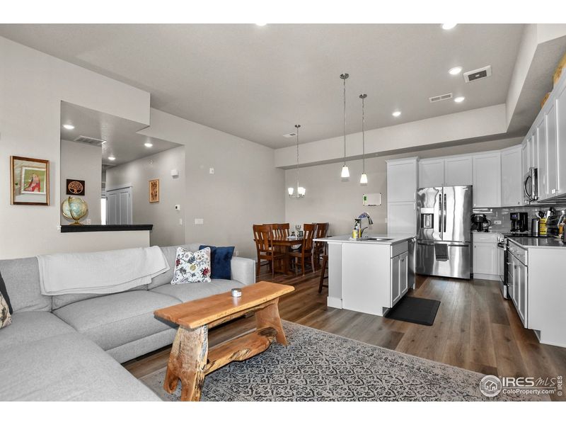 Furnished interior view inside a new home in , Timnath (Image 9).