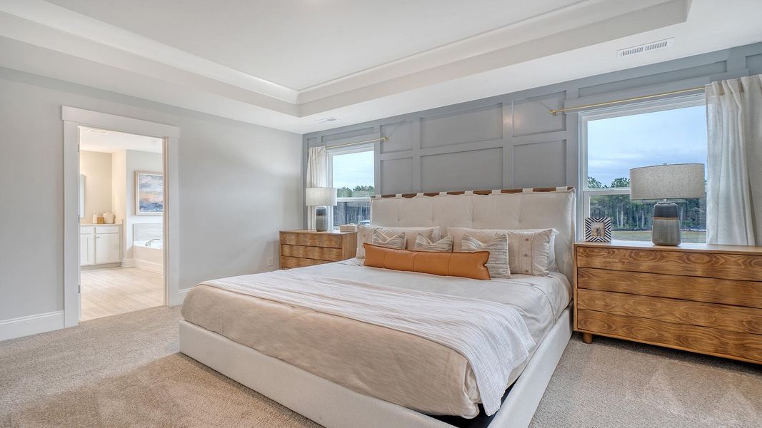 Furnished interior view inside a new home in Sheep Island, Summerville (Image 6).