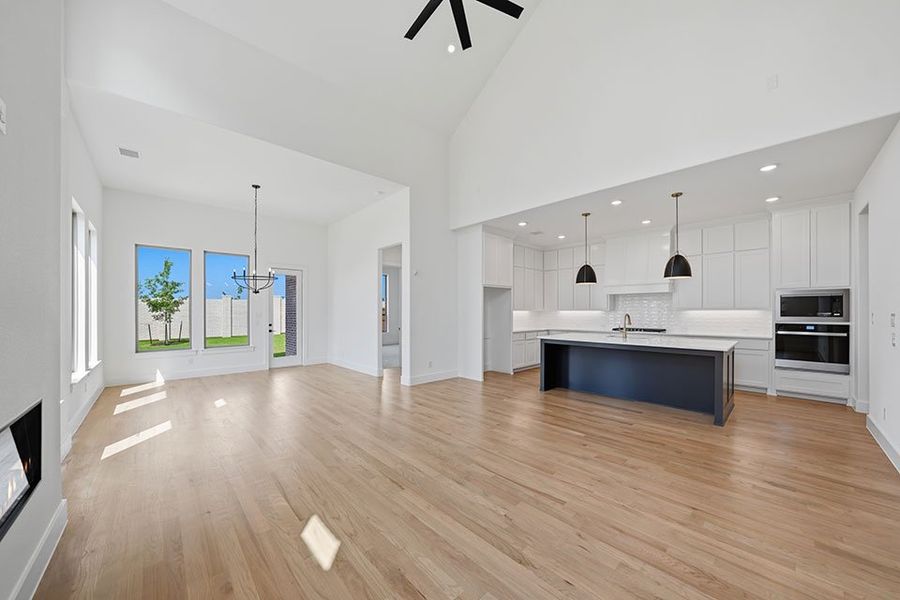Spacious, unfurnished interior of a new home in Hillside Village, Celina (Image 22). Spacious, unfurnished interior of a new home in Hillside Village, Celina (Image 22).