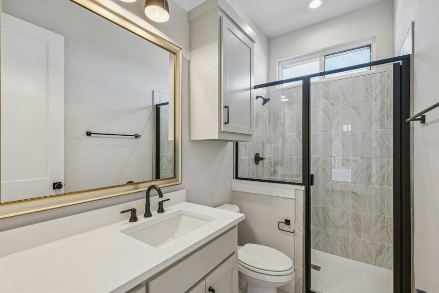 Furnished interior view inside a new home in The Vines, Haslet (Image 18).