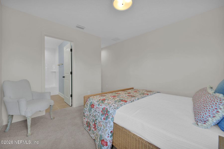 Furnished interior view inside a new home in Mariposa at EverRange 40' Series, Jacksonville (Image 36).