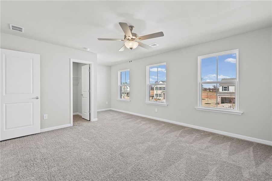 Spacious, unfurnished interior of a new home in Anderson Point, McDonough (Image 17).