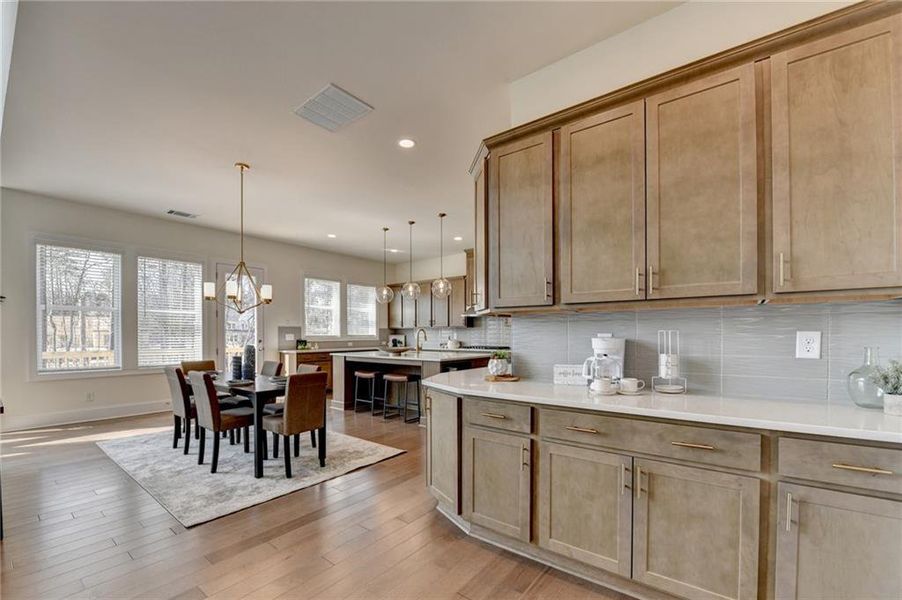 Furnished interior view inside a new home in , Cumming (Image 17).