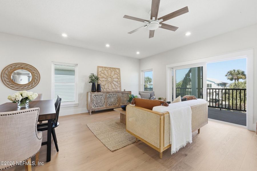 Furnished interior view inside a new home in , St. Augustine (Image 42).
