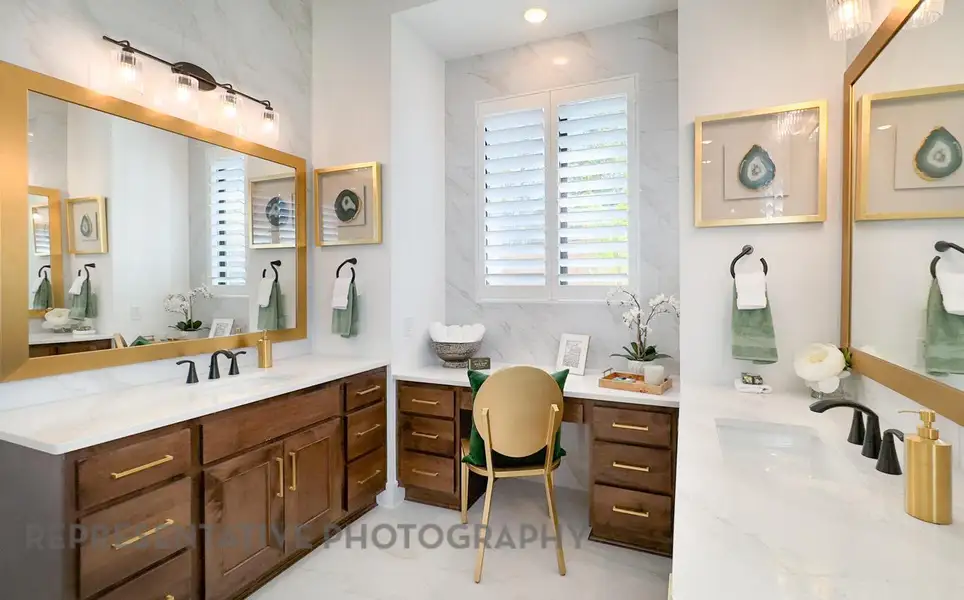 Furnished interior view inside a new home in Parkside On The River: 70ft. lots, Georgetown (Image 17). Furnished interior view inside a new home in Parkside On The River: 70ft. lots, Georgetown (Image 17).