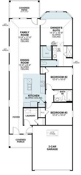 2D floor plan layout of this home in Ambrose, La Marque, TX (Image 4). 2D floor plan layout of this home in Ambrose, La Marque, TX (Image 4).
