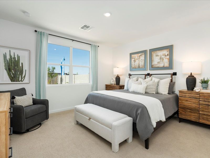 Bedroom in Arlo Floorplan at Abel Ranch