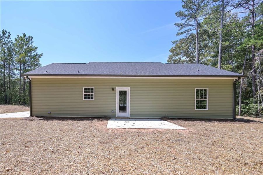 Front exterior of a new home in , Temple, GA, highlighting curb appeal (Image 21).
