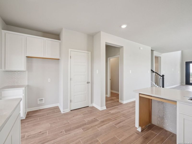 Furnished interior view inside a new home in Royal Crest, San Antonio (Image 9).