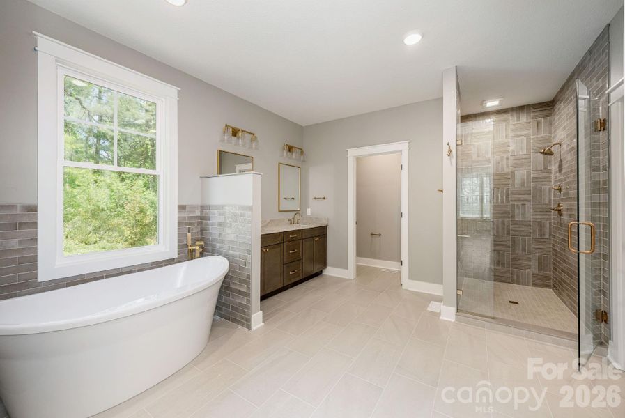 Furnished interior view inside a new home in , Flat Rock (Image 11).
