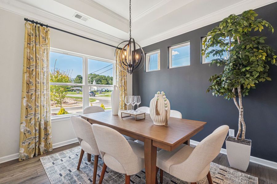 Furnished interior view inside a new home in Lemon Springs Estates, Sanford (Image 4).