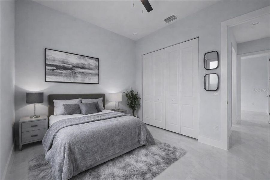 Furnished interior view inside a new home in , Lehigh Acres (Image 15). Furnished interior view inside a new home in , Lehigh Acres (Image 15).