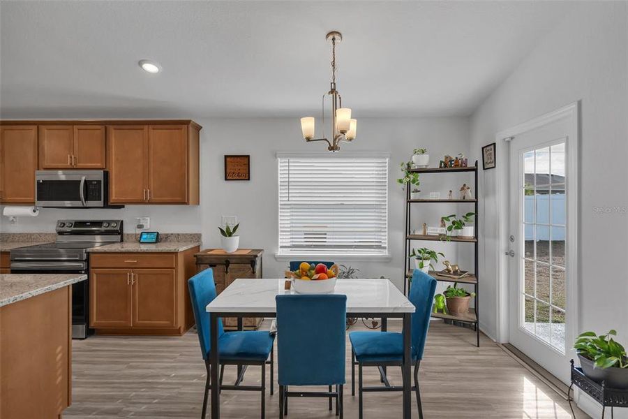 Furnished interior view inside a new home in , Ocala (Image 6).