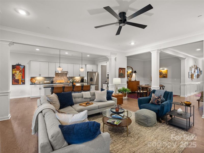 Furnished interior view inside a new home in Allburn, Concord (Image 21). Furnished interior view inside a new home in Allburn, Concord (Image 21).