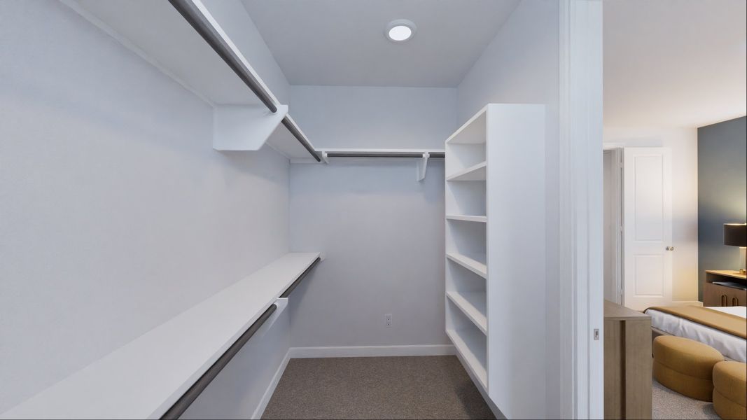 Representative unfurnished interior of a home built from the Aria Grace by New Home Co. in The Duets Collection at Novel, Austin (Image 16). Representative unfurnished interior of a home built from the Aria Grace by New Home Co. in The Duets Collection at Novel, Austin (Image 16).