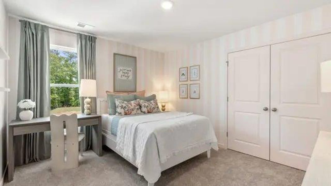 Furnished interior view inside a new home in Belleview Manor, Fairburn (Image 17).