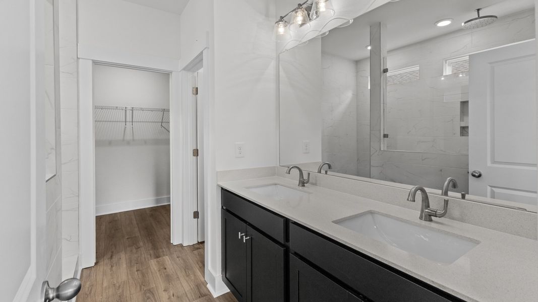 Furnished interior view inside a new home in Bluffs at Sun Colony, Longs (Image 12).