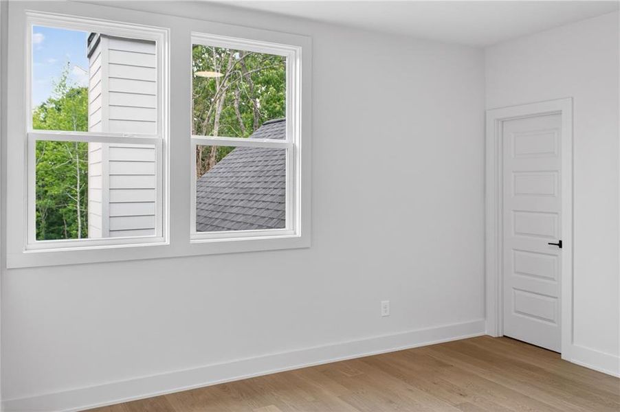 Spacious, unfurnished interior of a new home in , Buford (Image 55).