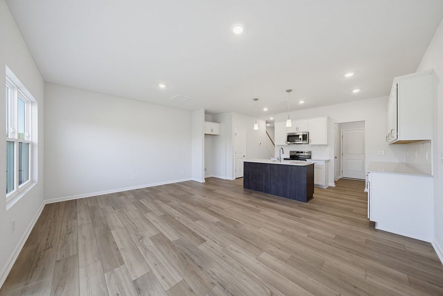 Spacious, unfurnished interior of a new home in Sweetbrier, Durham (Image 19).