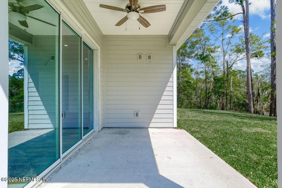 Exterior details and patio area of a home in , Yulee (Image 30). Exterior details and patio area of a home in , Yulee (Image 30).