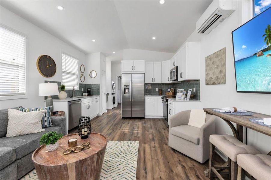 Furnished interior view inside a new home in , North Port (Image 12).
