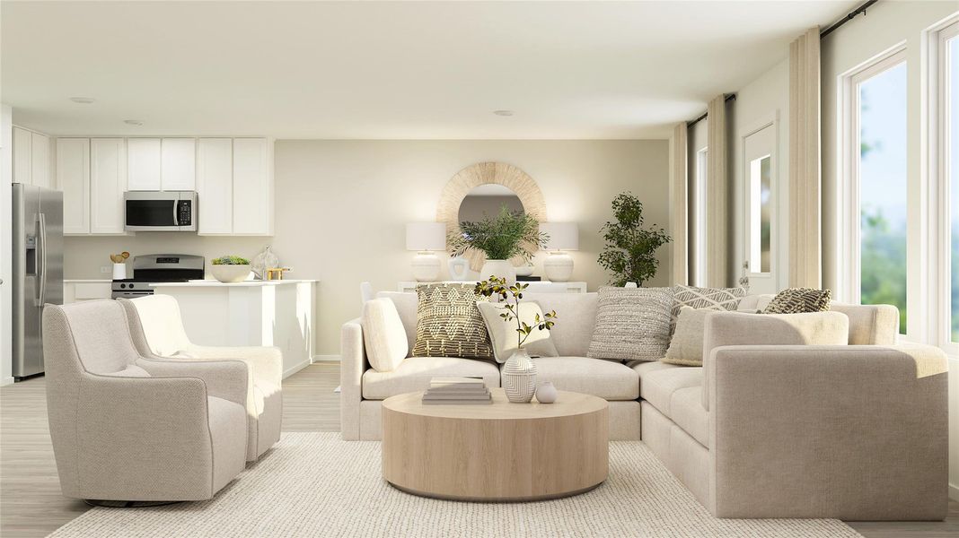 Furnished interior view inside a new home in Summerside, Lockhart (Image 10).