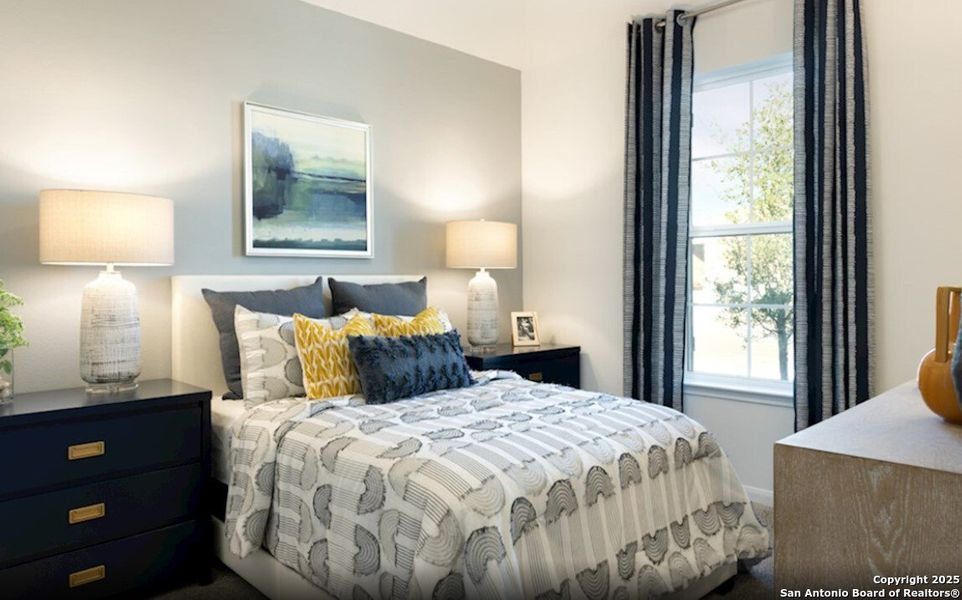 Furnished interior view inside a new home in Cordova Crossing, Seguin (Image 7).