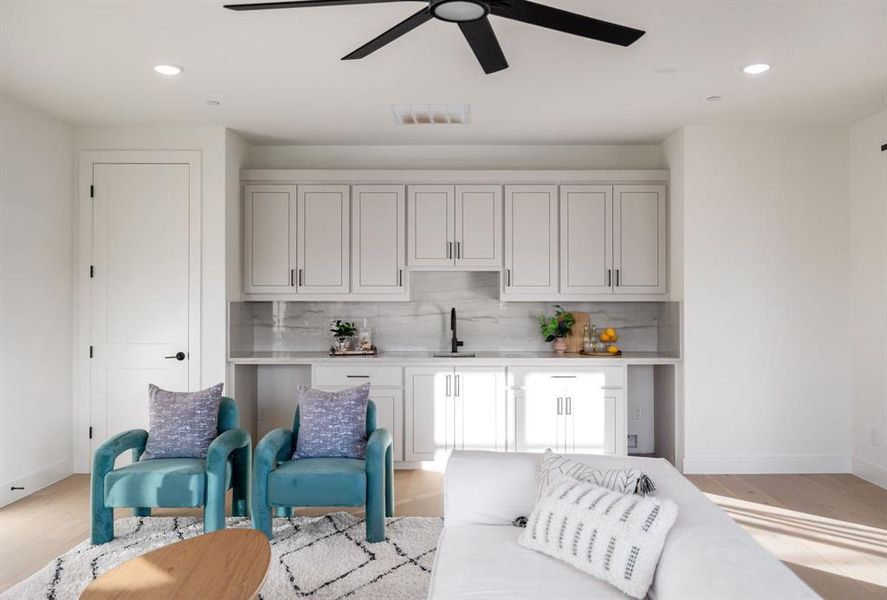 Furnished interior view inside a new home in Dove Station, Grapevine (Image 19).