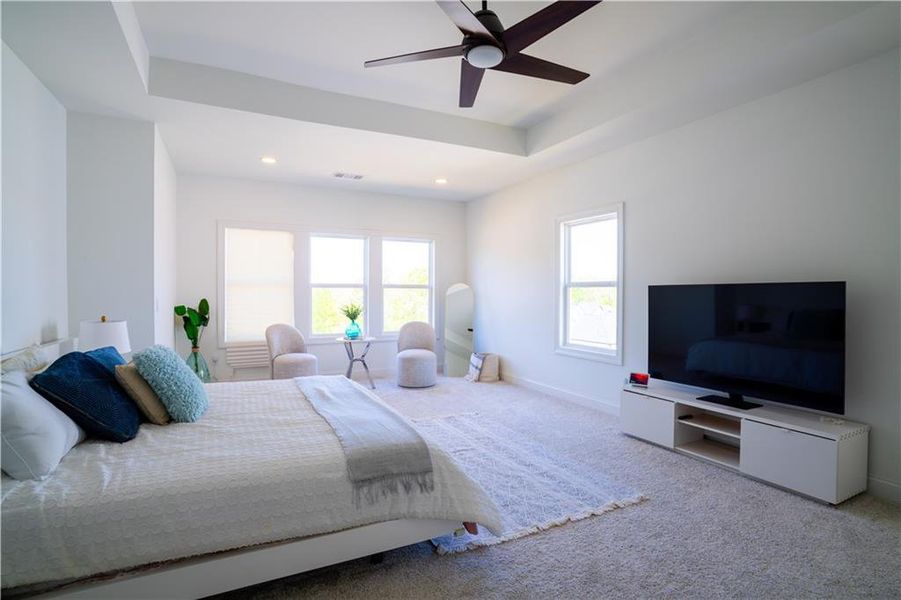 Furnished interior view inside a new home in , Woodstock (Image 13).