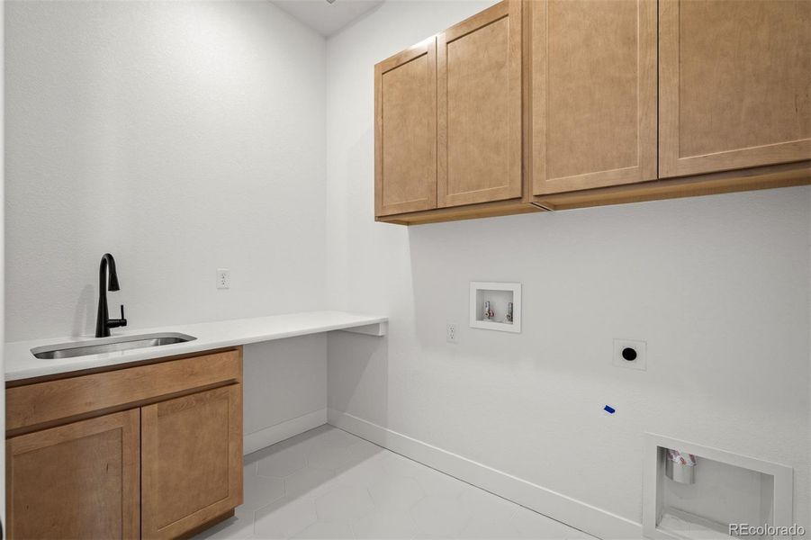 Furnished interior view inside a new home in Wolf Ranch - Enclave Collection, Colorado Springs (Image 3).