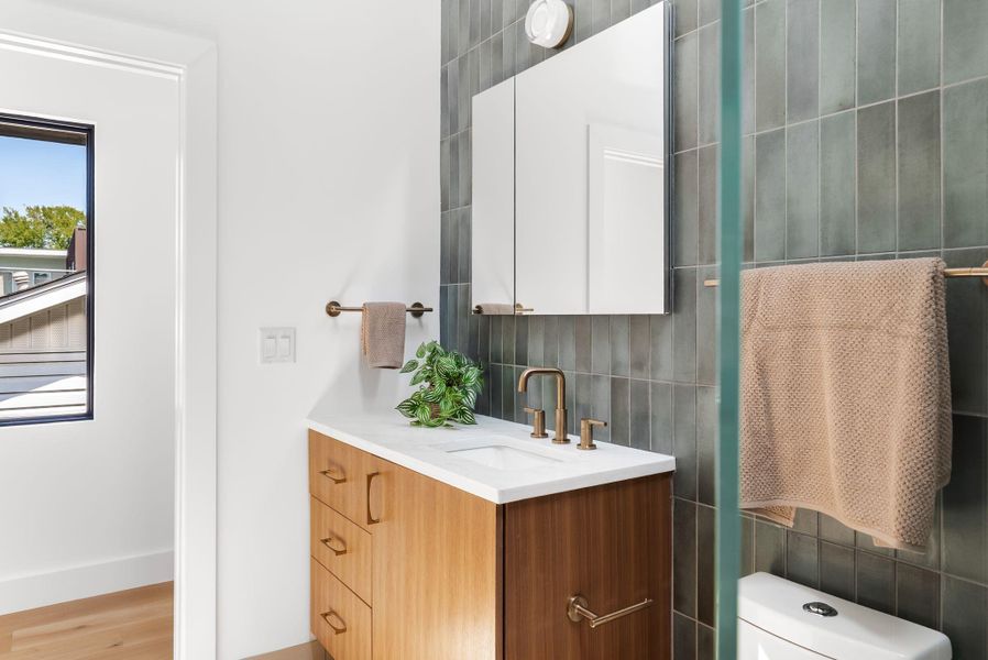 Furnished interior view inside a new home in , Austin (Image 25). Furnished interior view inside a new home in , Austin (Image 25).